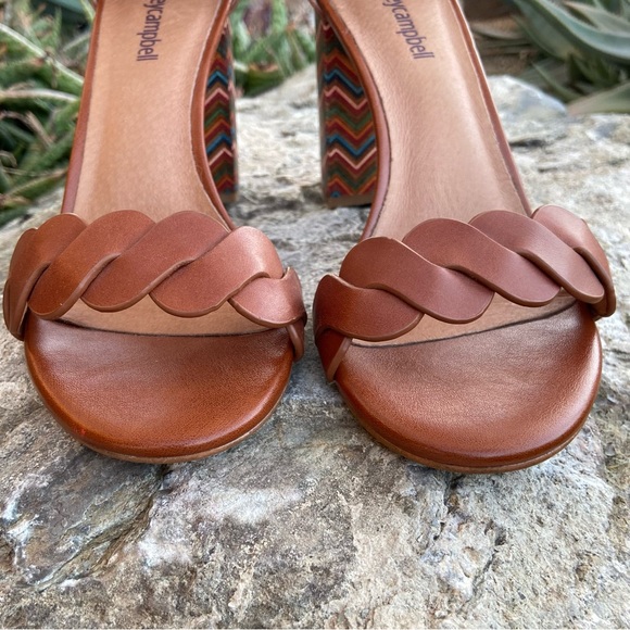 JEFFREY CAMPBELL Ankle Strap Sandals - EXCELLENT CONDITION - Picture 2 of 9